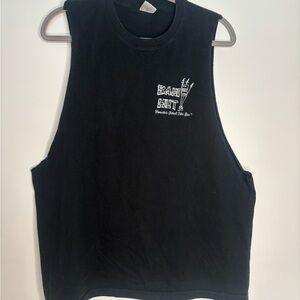 Black Bahi Hut Men's Tank Top